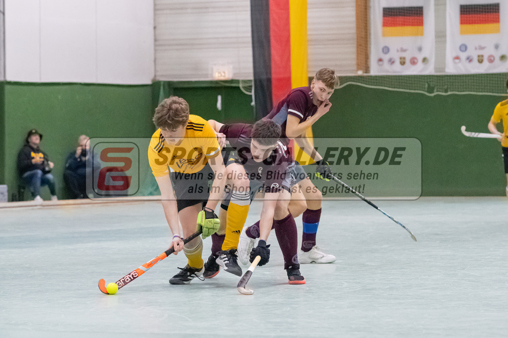 HK_20230304_105671 | Deutsche Meisterschaft MU16 Münchener SC - Harvestehuder THC am 4.3.2023 RWK, Köln ,