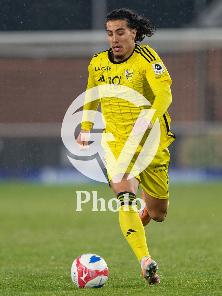 dieci Challenge League - FC Stade Nyonnais v Neuchatel Xamax FCS |  during the dieci Challenge League match between FC Stade Nyonnais and Neuchatel Xamax FCS at Centre sportif de Colovray in Nyon, Switzerland
