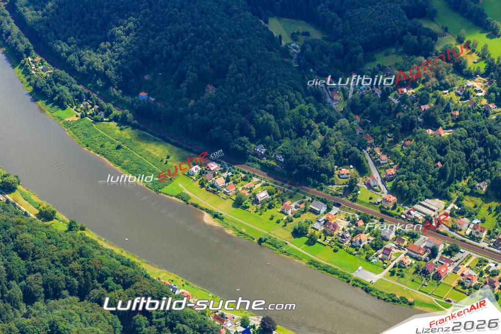 Luftbild von  Stadt-wehlen - Luftaufnahme wurde 2016 von https://frankenair.de mittels Flugzeug (keine Drohne) erstellt - die Geschenkidee