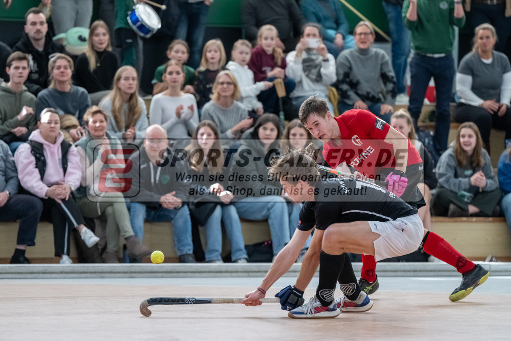 HK_20250202_102476 | 2. Bundesliga Halle Herren Club Raffelberg - Schwarz Weiss Köln am 2.2.2025 Halle am Raffelberg, Duisburg ,