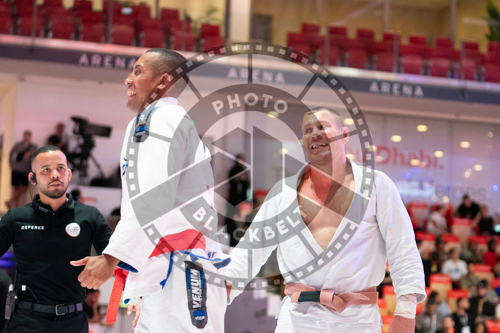 20231107PBB5876 | Fighters compete during the AJP World Master Championship in the Mubadala Arena in Abu Dhabi, Arab United Emirates, on November 7, 2023.