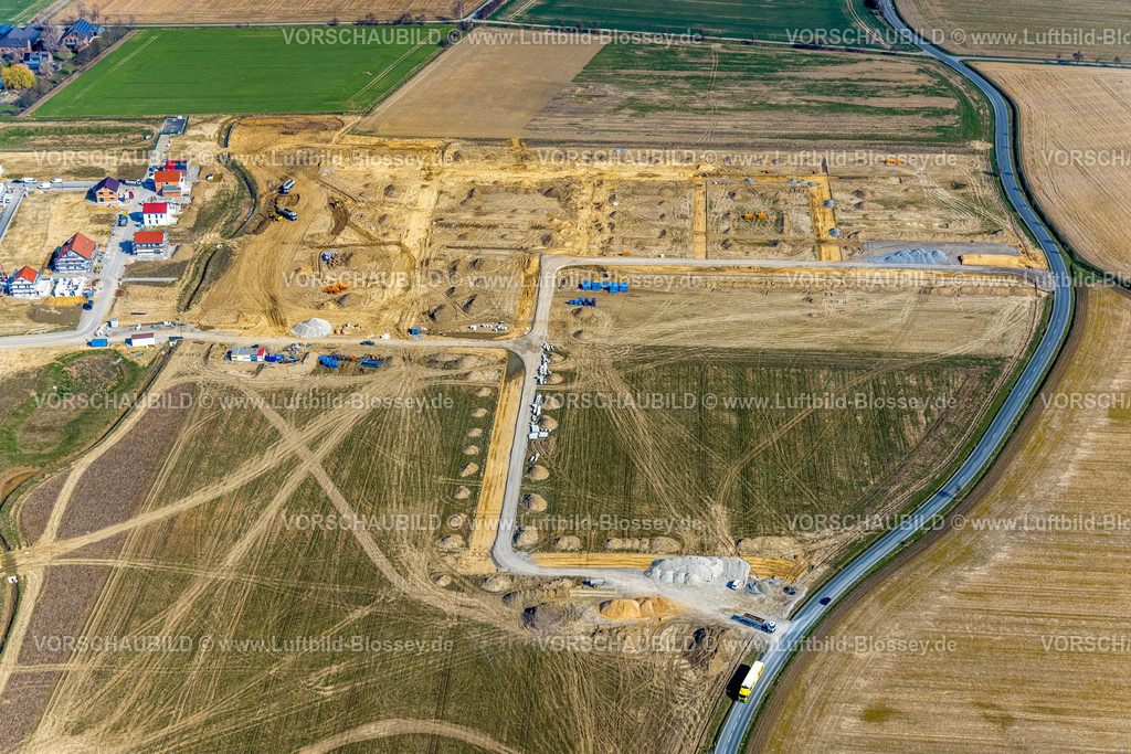 Soest220301466 | Luftbild, Baugebiet Neuer Soester Norden zwischen Oestinghauser Landstraße und Weslarner Weg, Walburger, Soest, Soester Börde, Nordrhein-Westfalen, Deutschland