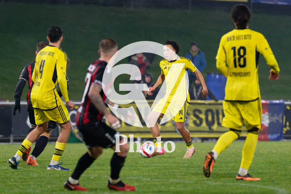 dieci Challenge League - FC Stade Nyonnais v Neuchatel Xamax FCS |  during the dieci Challenge League match between FC Stade Nyonnais and Neuchatel Xamax FCS at Centre sportif de Colovray in Nyon, Switzerland