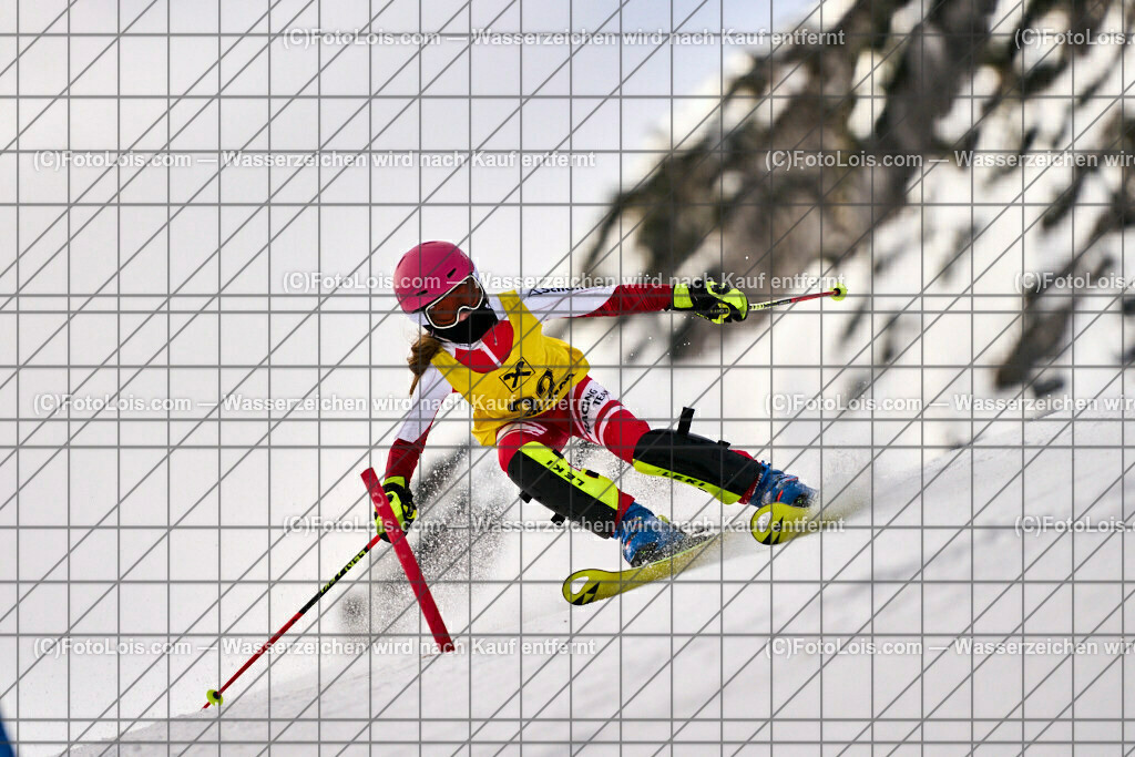 ALP7873_NOe-Kinder-LM_SL-I_Hochkar_Fuele Lina | (C)FotoLois.com, Alois Spandl. NÖ Kinder-Landesmeisterschaft, SLALOM im Draxlerloch am Hochkar, erster Lauf, So 18. Februar 2024.
