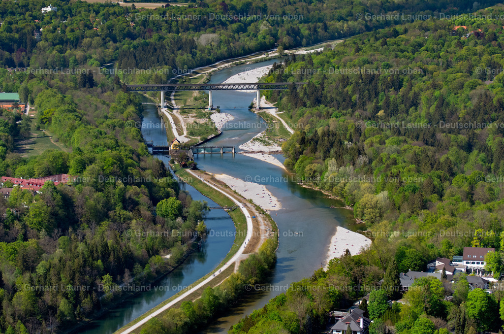 9101917 | Großhesseloher Brücke über die Isar, München