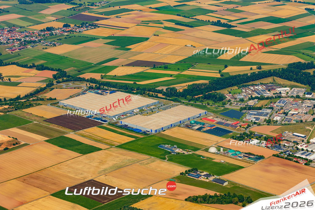 Gewerbegebiet Volkmarsen Bild- Das Luftbild wurde 2025 vom UL-Flugzeug heraus erstellt ( keine Drohne bzw. Drohnenaufnahme ) - Hochauflösende Luftaufnahme -Nicht vergleichbar mit Google Maps oder Satelittenbilder- Die Geschenkidee !Mit Lizenz und Bildrechte bestellbar - CC