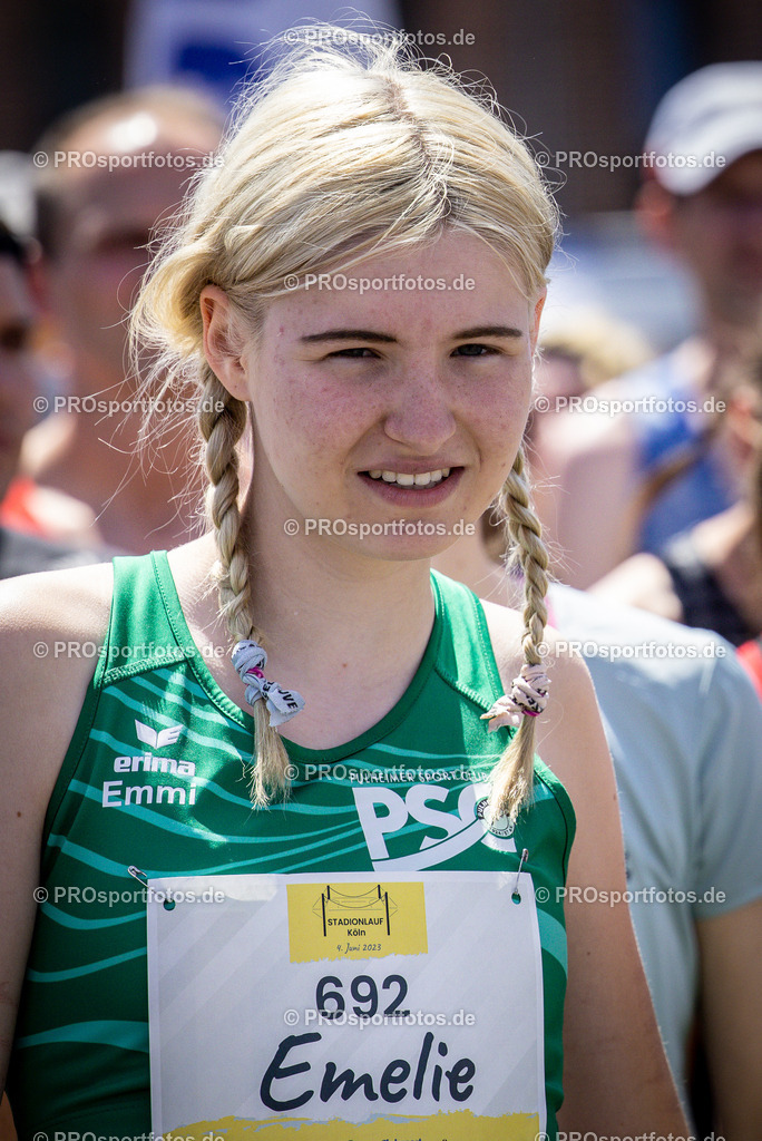 Stadionlauf Koeln in Koeln, 04.06.2023 | Impressionen vom Stadionlauf Koeln am 04.06.2023 in Koeln (Nordrhein-Westfalen).