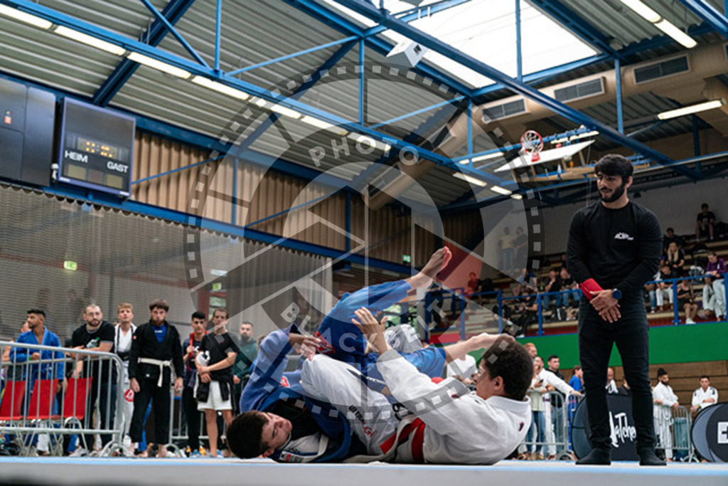 20230826PBB55777 | Fighters compete during the AJP INTLPRO BJJ and grappling competition in Hamburg, Germany, on August 26 2023.