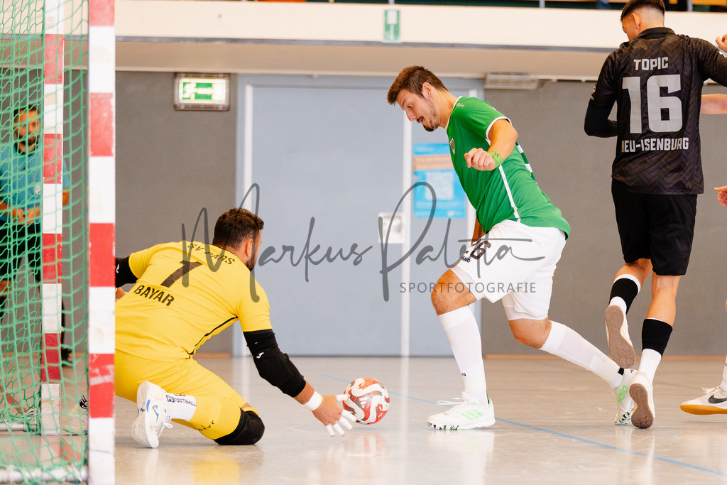 Futsal-Bundesliga, Saison 2025/2026, 4. Spieltag: SC Preußen Münster - SV Pars Neu-Isenburg | Futsal-Bundesliga, Saison 2025/2026, 4. Spieltag, SC Preußen Münster empfängt SV Pars Neu-Isenburg in der Universitäts-Sporthalle in Münster. Foto: sportfotografie.ms | Markus Paletta - Realisiert mit Pictrs.com