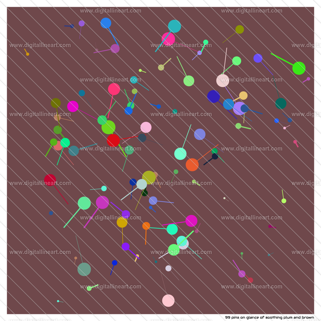 99-pins-glance-of-soothing-plum-and-brown | digitallineart - Realisiert mit Pictrs.com