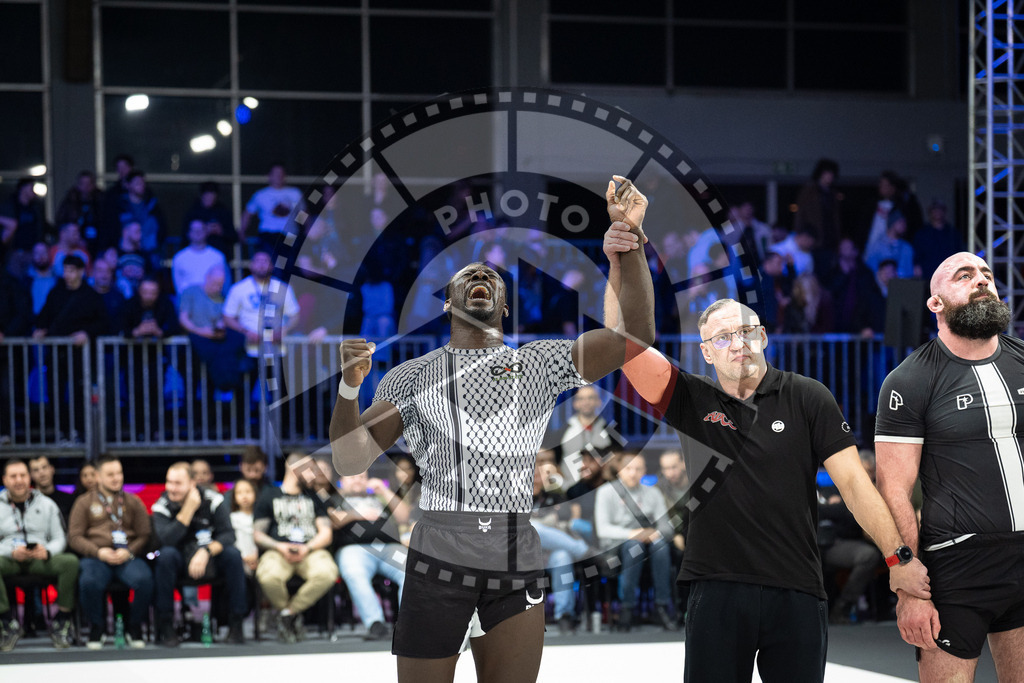 20260215PBB9849 | Fighters compete during the ADCC European Trials competition day 2 in Belgrade, Serbia, on February 15, 2026.