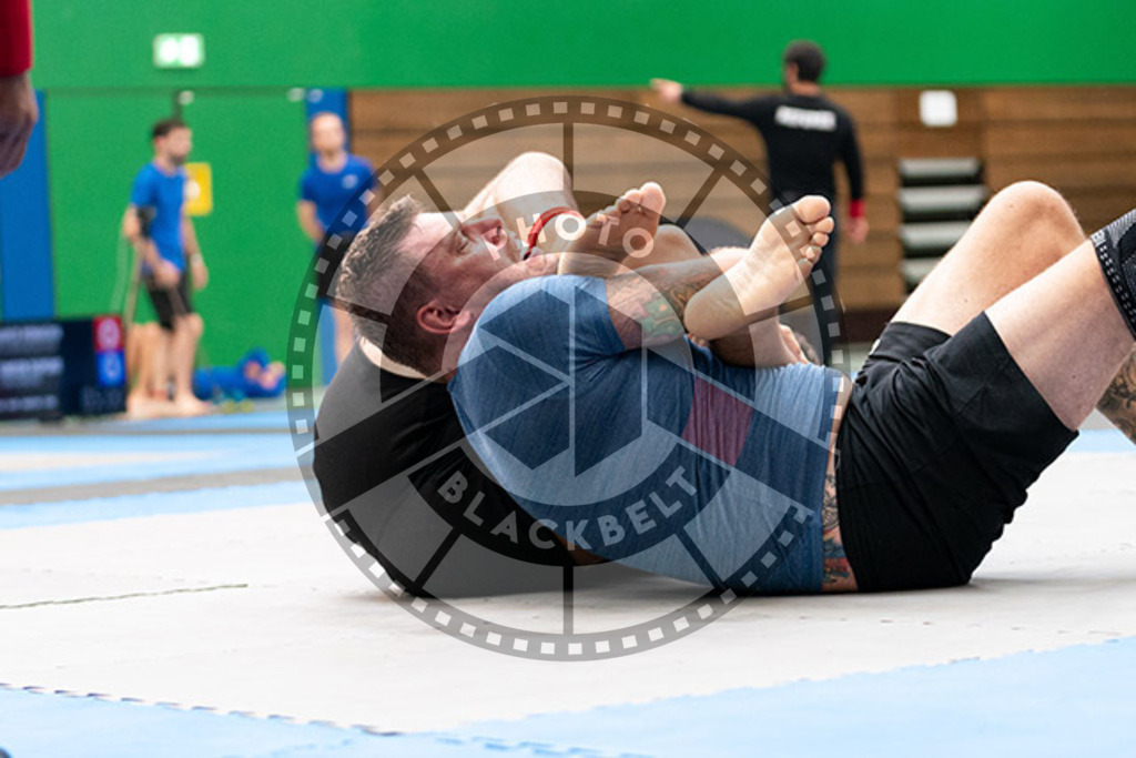 20230826PBB54030 | Fighters compete during the AJP INTLPRO BJJ and grappling competition in Hamburg, Germany, on August 26 2023.