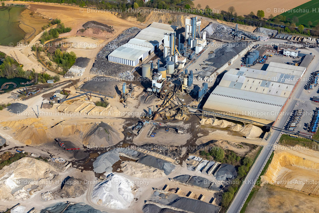 Luftbilder Wegberg-9895 | LuftaufnahmeBeton- und Baustoffmischwerk in Mehlbusch im Bundesland Nordrhein-Westfalen - Realisiert mit Pictrs.com