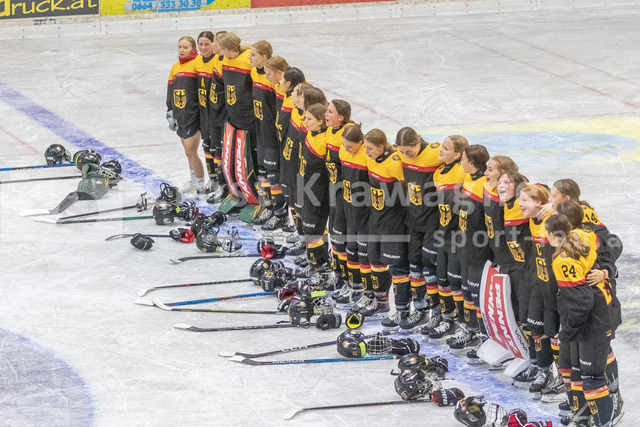 Dameneishockey | Dameneishockey, U18 Turnier am 31.08.2024 in Spittal (Eis-Sport-Arena - Sportzentrum Spittal), Austria, (Photo by Ernst Krawagner sport-fan.at) - Realized with Pictrs.com