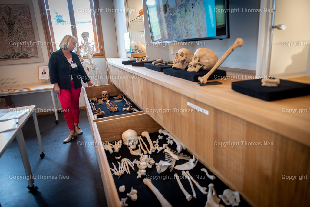 DSC_9339 | Lorsch: UNESCO Welterbestätte Kloster:Pressegespräch mit der Anthropologin Silke Strohmenger,, Bild: Thomas Neu