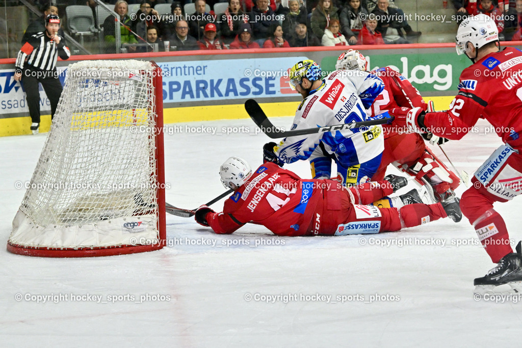 EC KAC vs. EC IDM Wärmepumpen VSV 10.3.2023 | #41 Jensen Aabo Jesper, #84 Desjardins Andrew, #92 Unterweger Clemens, Tor EC VSV