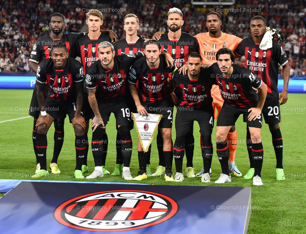 A_LUI_20220906_0038 | SPORT FUSSBALL CHAMPIONS LEAGUE FC RED BULL SALZBURG VS AC MILAN

IM BILD: AC Milan


FOTO:FOTOLUI/UW