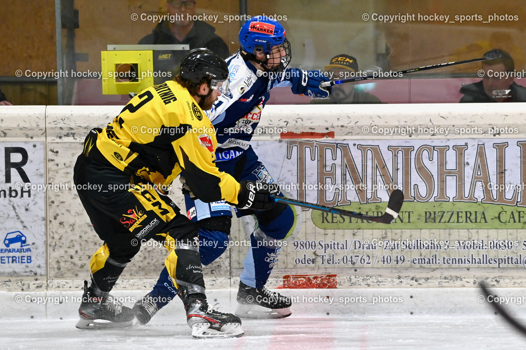 EC Spittal Hornets vs. ESC Steindorf 10.2.2024 | #2 Karitnig Gert, #21 Steiner Moritz