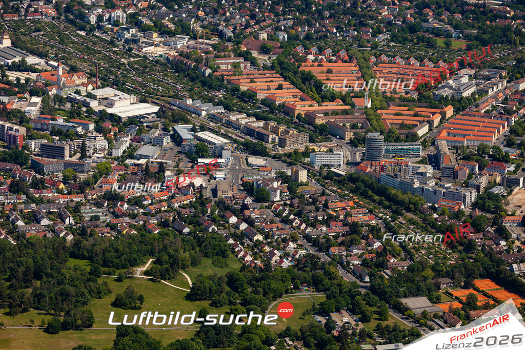 Aktuelles Luftbild von Marienberg nuernberg - Die Luftaufnahme wurde 2020 mittels UL-Flugzeug erstellt ( keine Drohne ) - hochauflösende Kamera-Systeme von  Canon -Beste Qualität - Für grossformatige Ausdrucke geeignet. Die Geschenkidee !