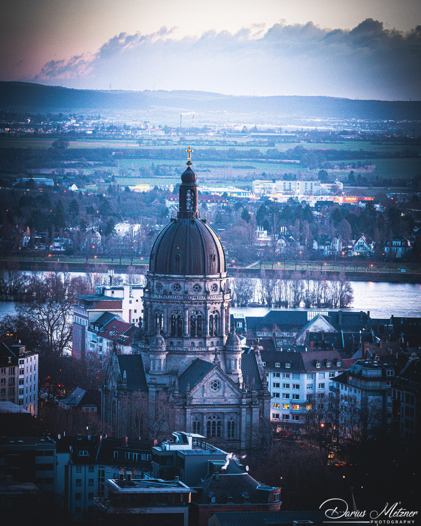 Die Christuskirche in Mainz | Die Evangelische Christuskirche an der Kaiserstrasse in Mainz