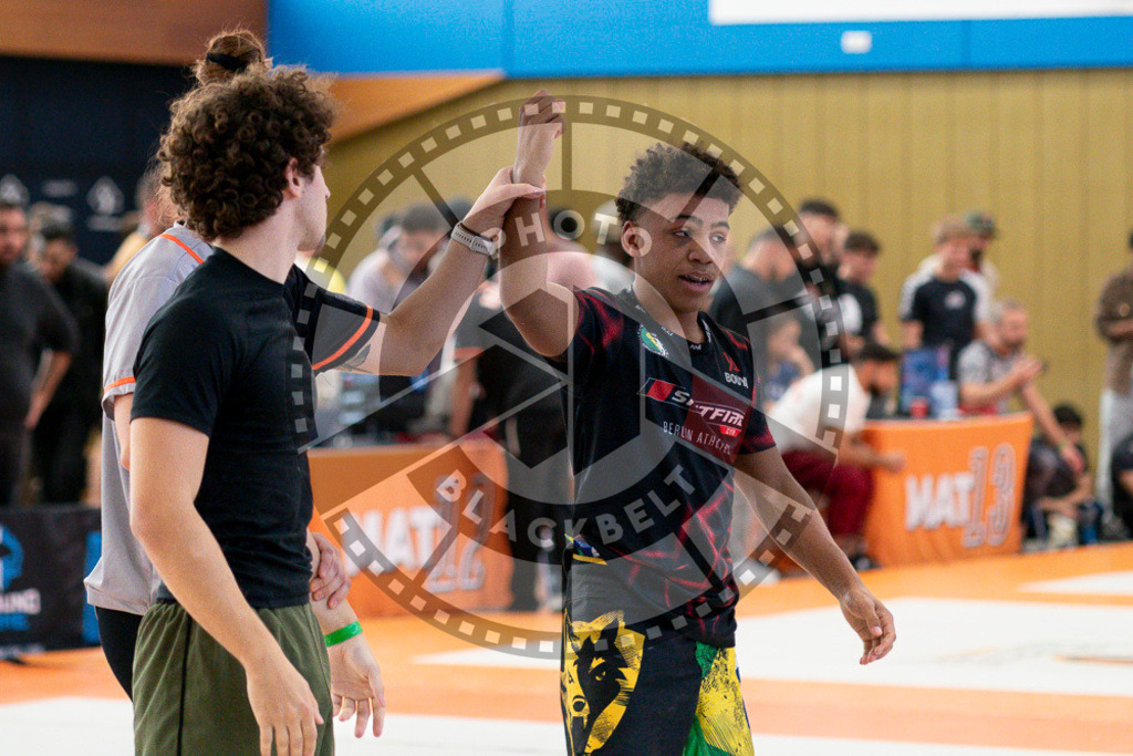 20240915PBB3588 | Athletes compete during the Grappling Industries’ grappling and Brazilian jiu-jitsu competition in Berlin, on September 15, 2024.
