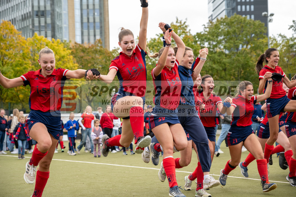SFE_20231022_0195 | Deutsche Meisterschaft Weibliche U16 Finale Uhlenhorst Mülheim - Düsseldorfer HC am 22.10.2023 in Köln (Düsseldorfer Hockeyclub 1905 e.V.), Photo: Stephan Fehrmann 2023 (Sports-Gallery)