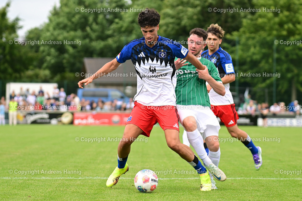 Fußball I Herren I Testspiel  I TSV Elstorf - Hamburger SV I 5.7.2025 | a-hannig - Realisiert mit Pictrs.com