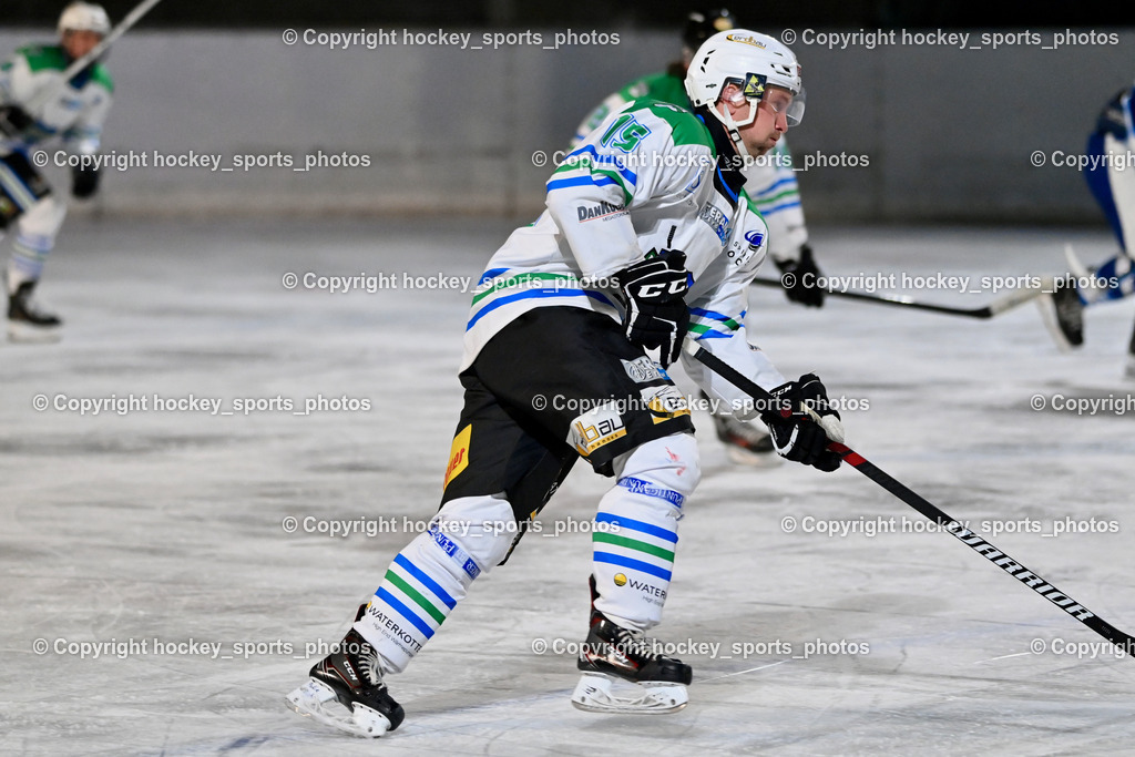 EC Tigers Paternion vs. EC Feld am See Ledenitzen | #15 Palle-Drießler Michael Feld am See Ledenitzen, EC Tigers Paternion vs. EC Feld am See Ledenitzen, EC Tigers Paternion vs. EC Feld am See Ledenitzen am 19.01.2025 in Villach (Eisplatz Paternion), Austria, (Photo by Bernd Stefan)