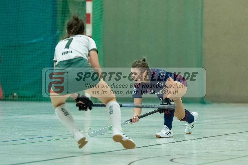 HK_20240106_107784 | 1. Bundesliga Damen Uhlenhorst Mülheim - Düsseldorfer HC  am 6.1.2024 Sporthalle Lehnerstraße, Mülheim a.d. Ruhr ,