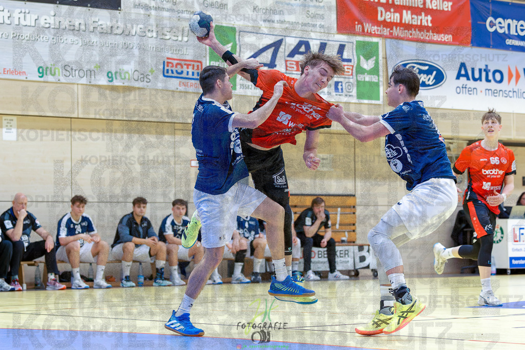 Jugendbundesliga A-Jugend; HSG Dutenhofen/Münchh. - HSG Rodgau Nieder-Roden | Jugendbundesliga A-Jugend; HSG Dutenhofen/Münchh. - HSG Rodgau Nieder-Roden am 07.12.2024 in Dutenhofen (Sporthalle Dutenhofen)Photo © 2024 - Jörg Heinrich - Realisiert mit Pictrs.com