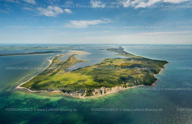 Ostsee16062584Hiddensee_Kloster | Blick von Norden auf die Insel Hiddensee,  Insel Hiddensee, Ostseeküste,Mecklenburg-Vorpommern, Vorpommern, Mecklenburg-Vorpommern, Deutschland