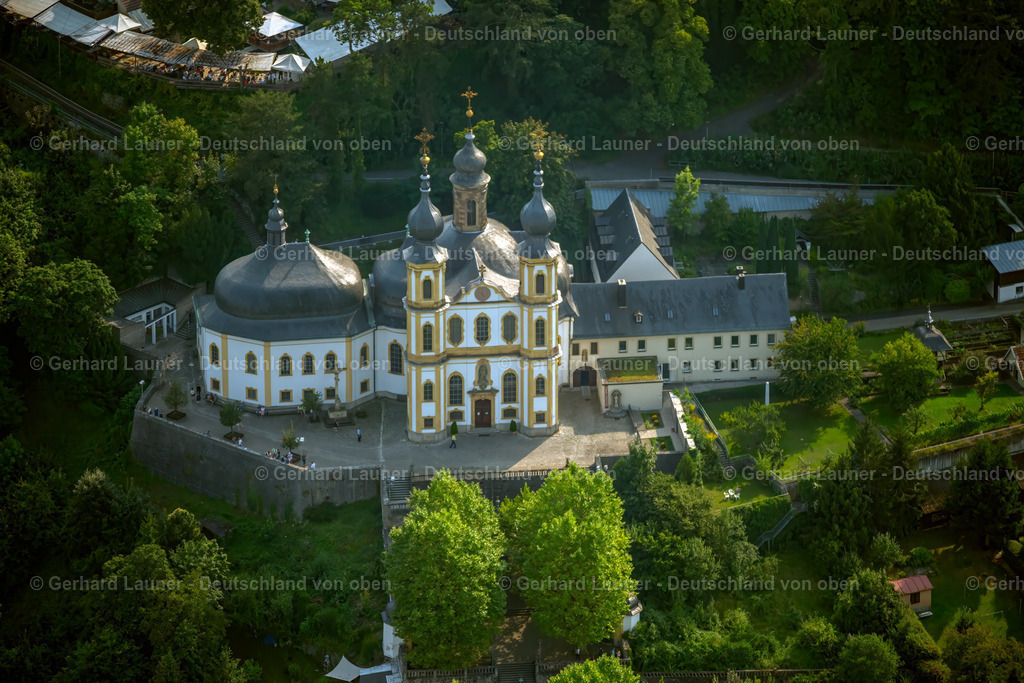 4047685 | Wallfahrtskirche Käppele, monumentale Kirche aus dem 18.Jahrhundert, Würzburg