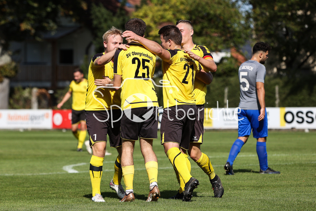 BC Aichach II - SV Obergriesbach | Jubel nach 0-1
