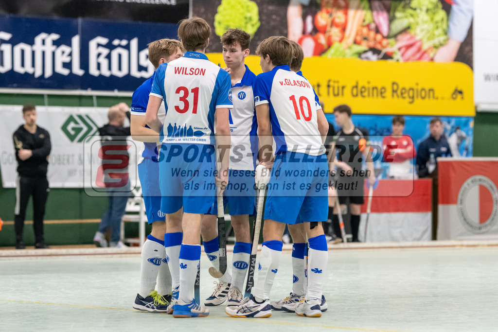 SFE_20230304_0031 | Deutsche Meisterschaft Männliche U16 Halle 2023 am 04.03.2023 in Köln (KTHC Stadion Rot-Weiss Köln Tennis and Hockey Club), Photo: Stephan Fehrmann 2022 (Sports-Gallery)