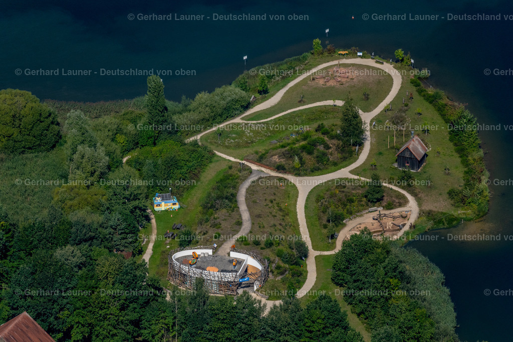 4050677 | ROTH 02.09.2021 Uferbereiche am Seegebiet des Rothsee in Roth im Bundesland Bayern, Deutschland. // Riparian areas on the lake area of Rothsee in Roth in the state Bavaria, Germany. Foto: Gerhard Launer