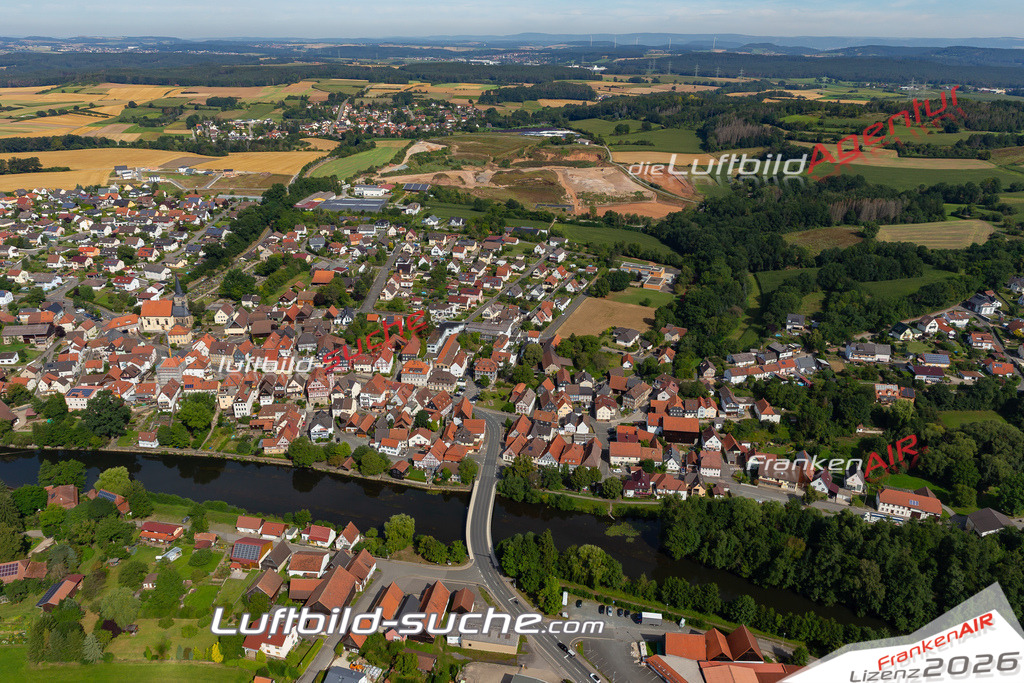 Aktuelles Luftbild von  Marktzeuln Kauf mit Lizenz / Bildrechten möglich- Die Luftaufnahme wurde 2021 mittels UL-Flugzeug erstellt ( keine Drohne ) - hochauflösende Kamera-Systeme von  Canon -Beste Qualität - Für grossformatige Ausdrucke geeignet. Die Geschenkidee !