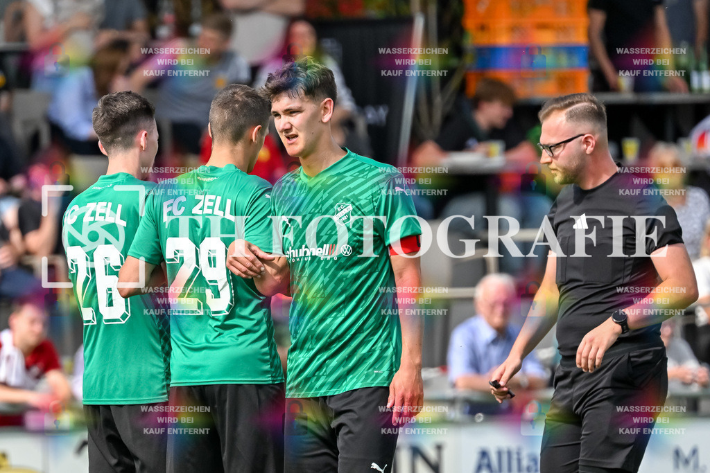 GER, FC Zell - FC Wittlingen, Fussball, Rothaus Bezirkpokal, Finale, Saison 2024/2025, 29.05.2025 | GER, FC Zell - FC Wittlingen, Fussball, Rothaus Bezirkpokal, Finale, Saison 2024/2025, 29.05.2025Foto: TH Fotografie/Thomas Hess