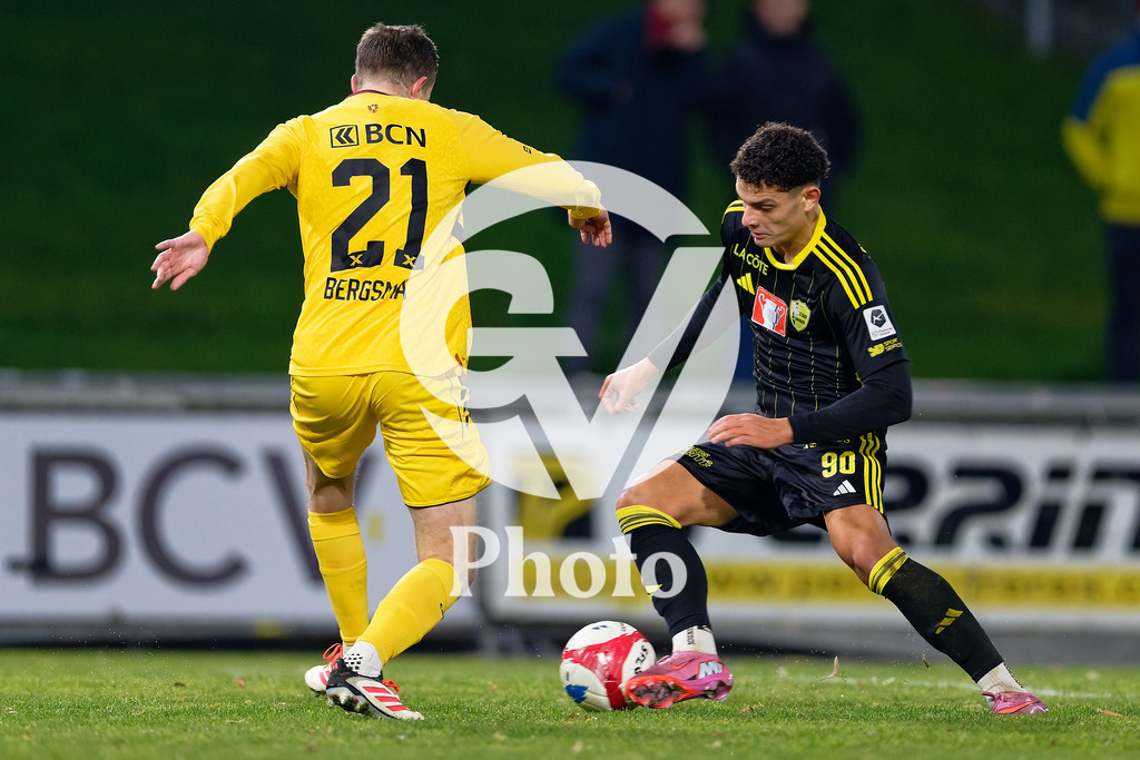 Coupe Suisse - 1/8 de finale - FC Stade Nyonnais v Neuchatel Xamax |  during the Coupe Suisse - 1/8 de finale match between FC Stade Nyonnais and Neuchatel Xamax at Centre sportif de Colovray in Nyon, Switzerland