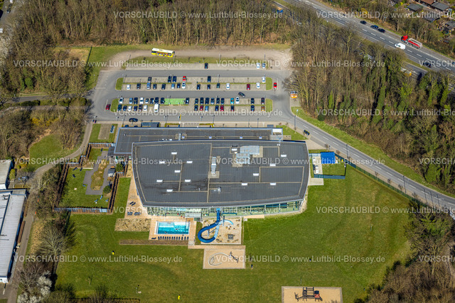 Herne250301809 | Luftbild, Wananas Sportbad und Freizeitbad, Baukau-West, Herne, Ruhrgebiet, Nordrhein-Westfalen, Deutschland