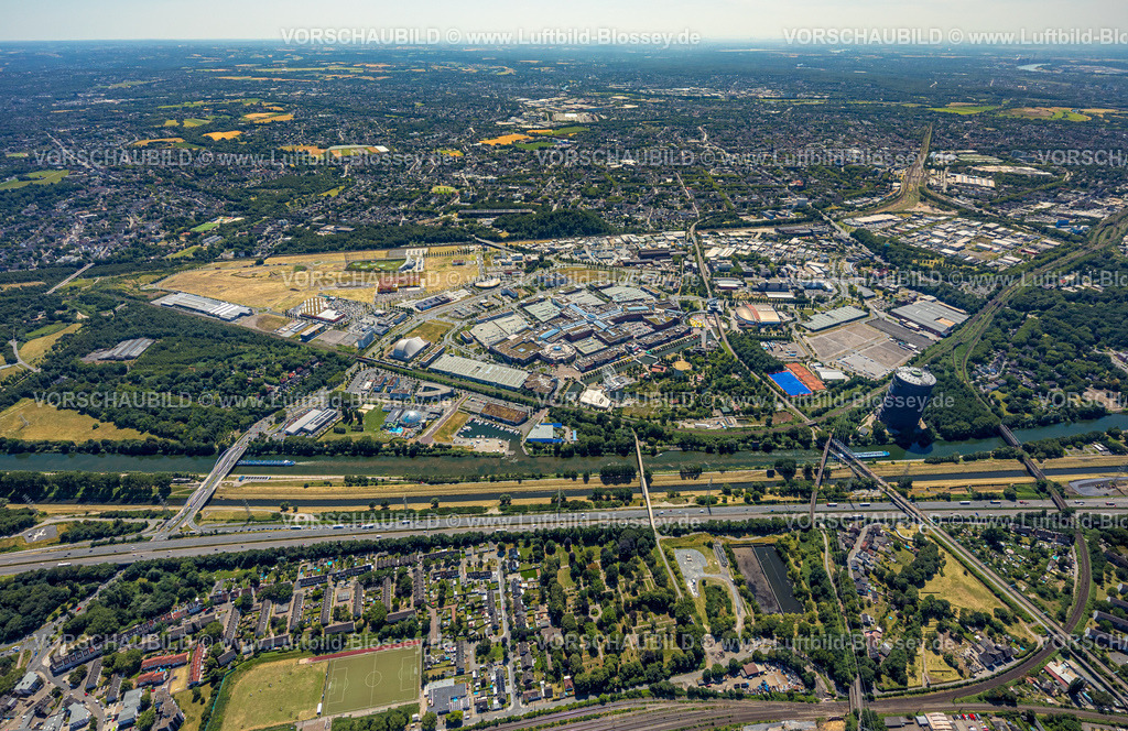 Oberhausen230704728 | Luftbild, Westfield Centro Einkaufszentrum, Neue Mitte, Borbeck, Oberhausen, Ruhrgebiet, Nordrhein-Westfalen, Deutschland