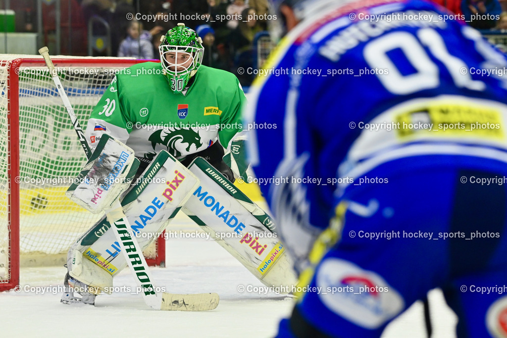 EC IDM WÄRMEPUMPEN VSV vs. Olimpija Ljubljana | #30 Luka Kolin Olimpija Ljubljana, EC IDM WÄRMEPUMPEN VSV vs. Olimpija Ljubljana, EC IDM WÄRMEPUMPEN VSV vs. Olimpija Ljubljana am 01.02.2026 in Villach (Stadthalle Villach), Austria, (Photo by Bernd Stefan)