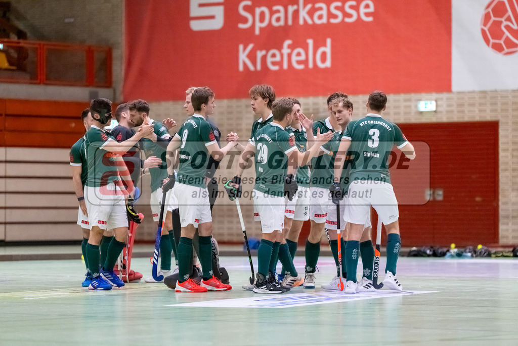 HK_20250110_101179 | 1. Bundesliga Halle Herren Crefelder HTC - Uhlenhorst Mülheim am 10.1.2025 Glockenspitz Halle Krefeld, Krefeld ,