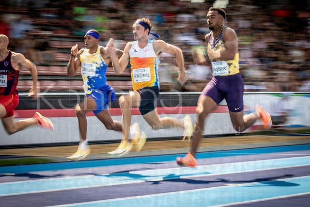 Multisport Event; Ratingen, 27.06.2026 | RATINGEN, GERMANY - JUNE 27, 2026 : Leo Neugebauer (GER / Germany)  competing in the 100m during the Multisport Event at Stadion Ratingen on June 27, 2026 in Ratingen, Germany.