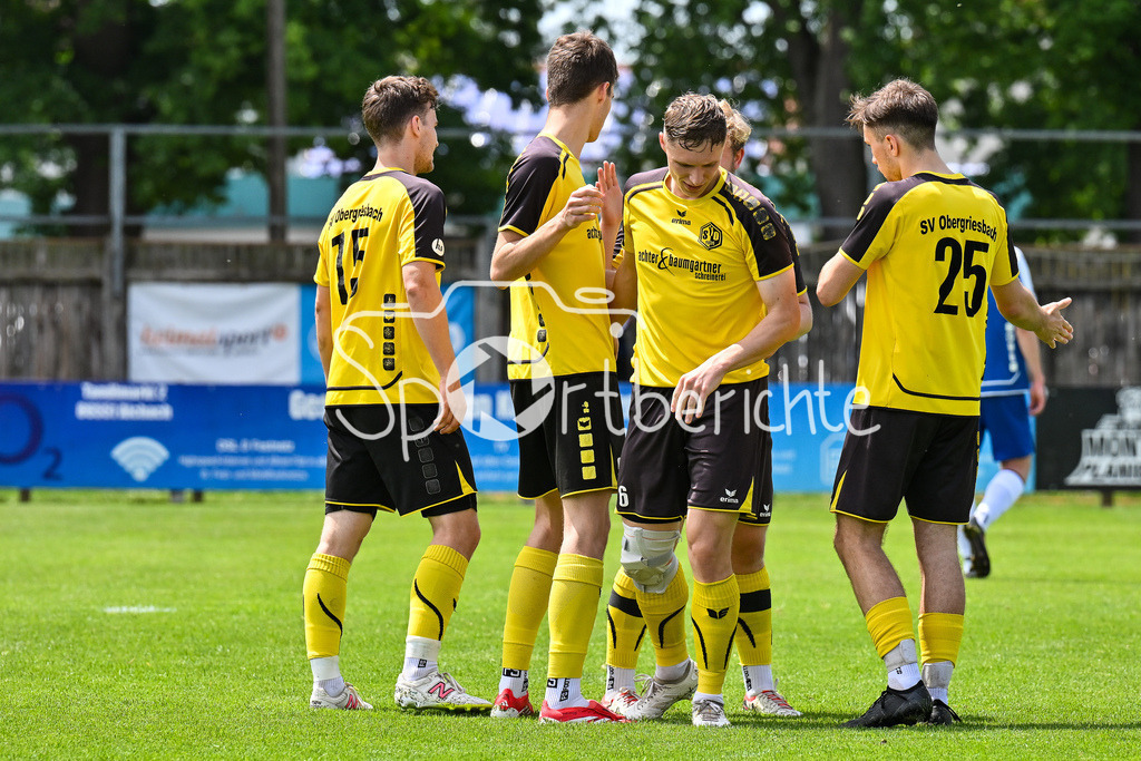 BC Aichach II - SV Obergriesbach | Jubel nach 0-2