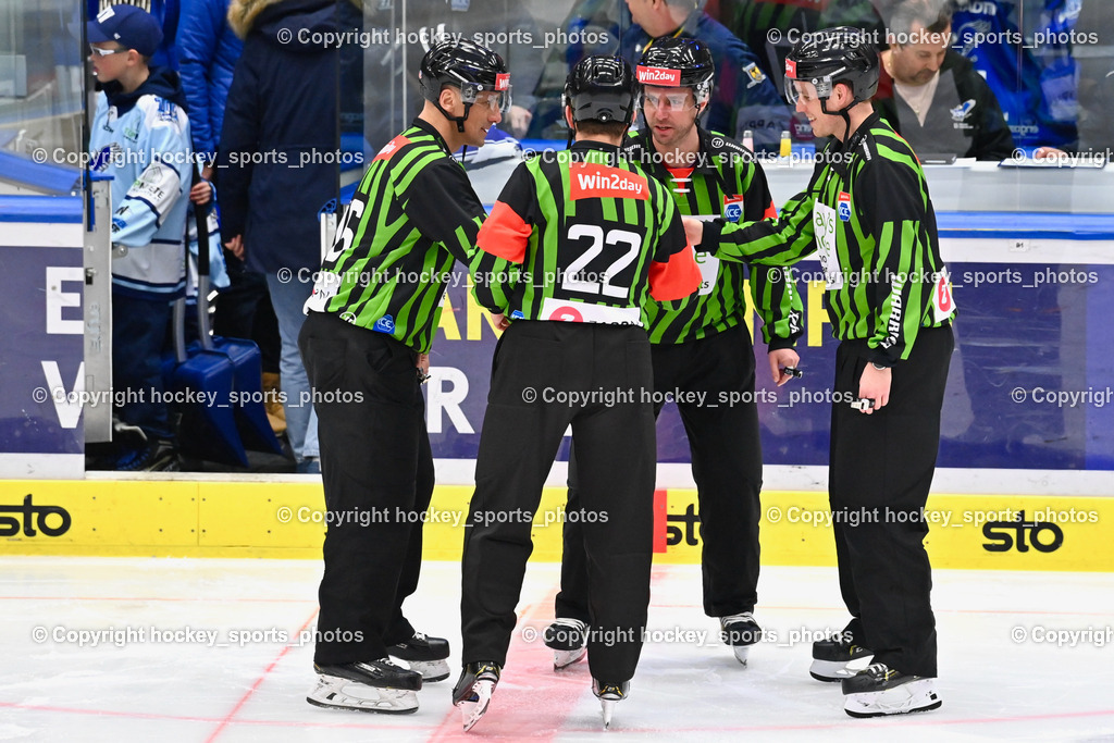 EC IDM Wärmepumpen VSV vs. Hydro Fehervar AV19 14.2.2023 | HRIBAR MATJAZ, FICHTNER PATRICK, NIKOLIC MANUEL, NOTHEGGER DAVID, Referees