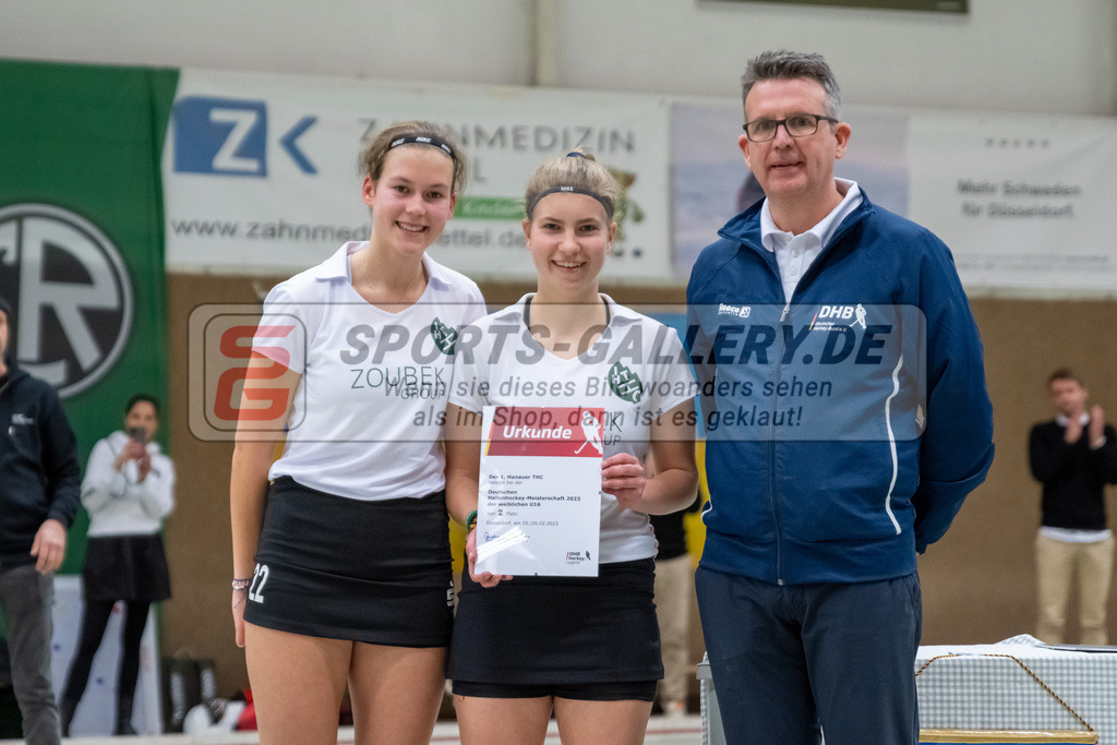 SFE_20230226_0084 | Deutsche Meisterschaft Weibliche U16 Halle 2023 am 26.02.2023 in Düsseldorf (DSC99), Photo: Stephan Fehrmann 2022 (Sports-Gallery)