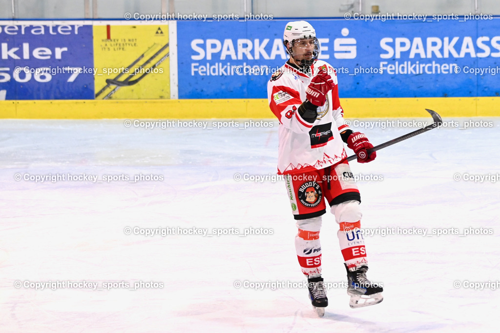 ESC Sparkasse Steindorf vs. ESV Ferlach | #91 Alagic Adis ESV Ferlach, ESC Sparkasse Steindorf vs. ESV Ferlach, ESC Sparkasse Steindorf vs. ESV Ferlach am 22.02.2026 in Steindorf  (Ossiachersee Halle ), Austria, (Photo by Bernd Stefan)