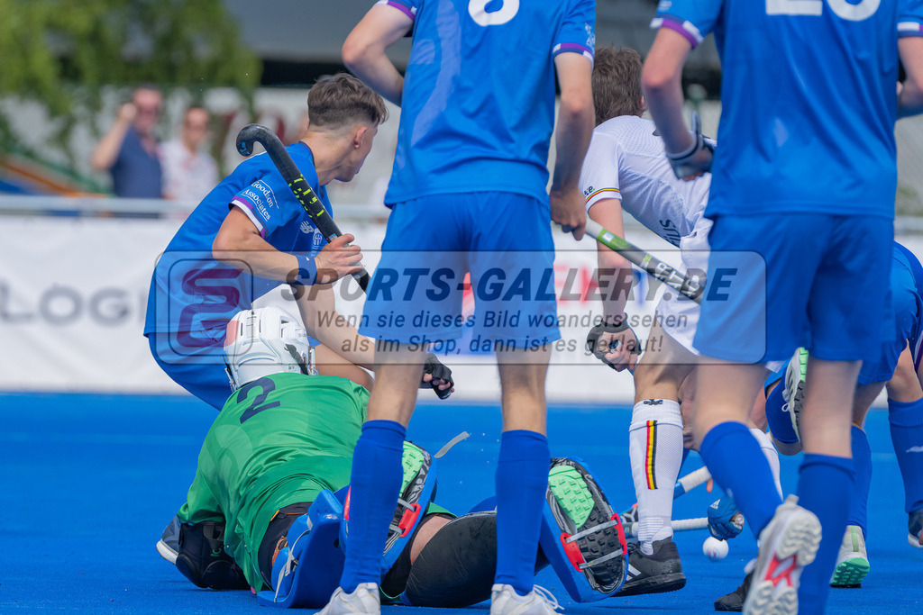 HK_20230708_109740 | Euro Hockey U18 Championship Girls & Boys am 8.7.2023 CHTC , Krefeld  Belgium vs Scotland
