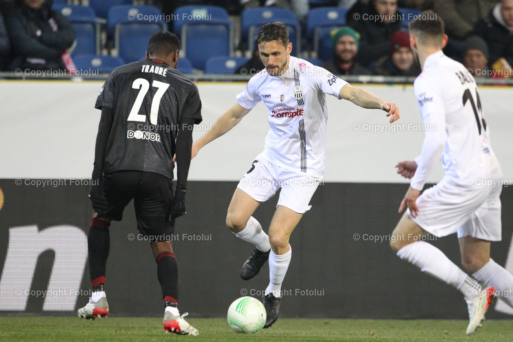 A_LUI_20220317_0016 | SPORT FUSSBALL UEFA EUROPA CONFERENCE LEAGUE LASK VS SLAVIA PRAG

IM BILD: Ibrahim Benjamin Traore (Slavia), James Holland (LASK)

FOTO:FOTOLUI/UW