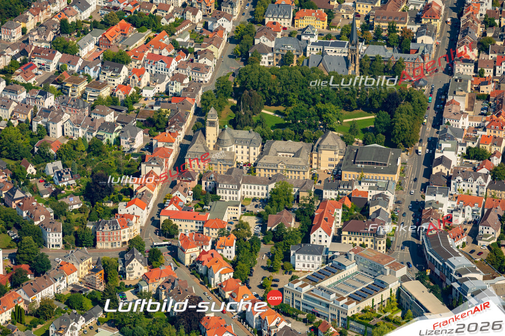 Schrägluftbild  Gericht  Detmold - Das Luftbild wurde 2025 vom UL-Flugzeug heraus erstellt (ohne Drohne- keine Drohnenaufnahme ) - Hochauflösende Luftaufnahme -Nicht vergleichbar mit Google Maps oder Satelittenbilder- Die Geschenkidee !Mit Lizenz und Bildrechte bestellbar